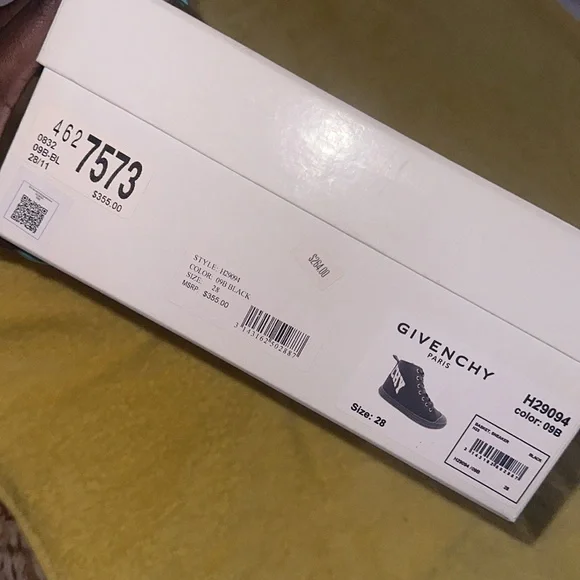 Givenchy Kidslogo-print high-top sneakers